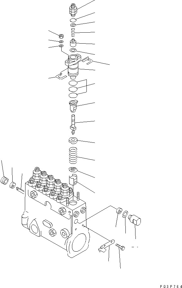Корпус в сборе (ND190100-1301) KOMATSU