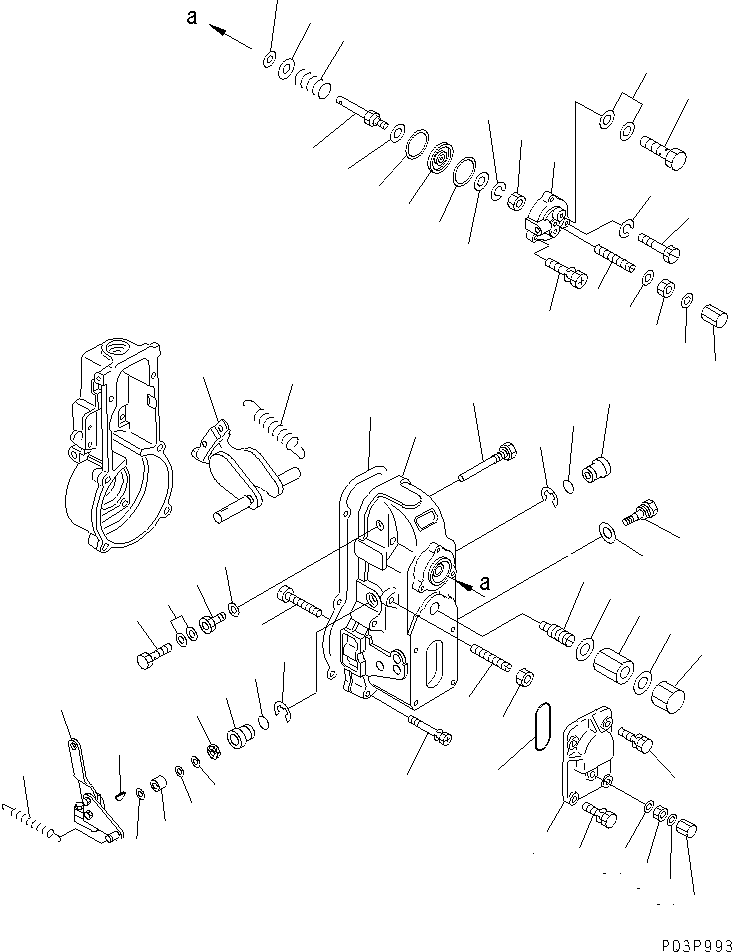 CAPSULE,SPRING DK154158-0810 KOMATSU