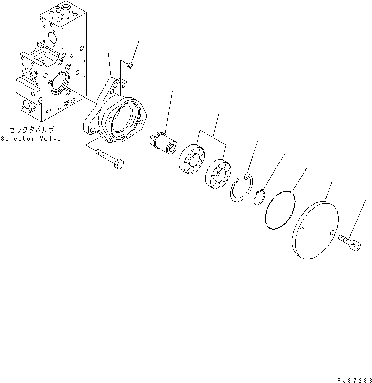 Стопорное кольцо 04065-06620 KOMATSU