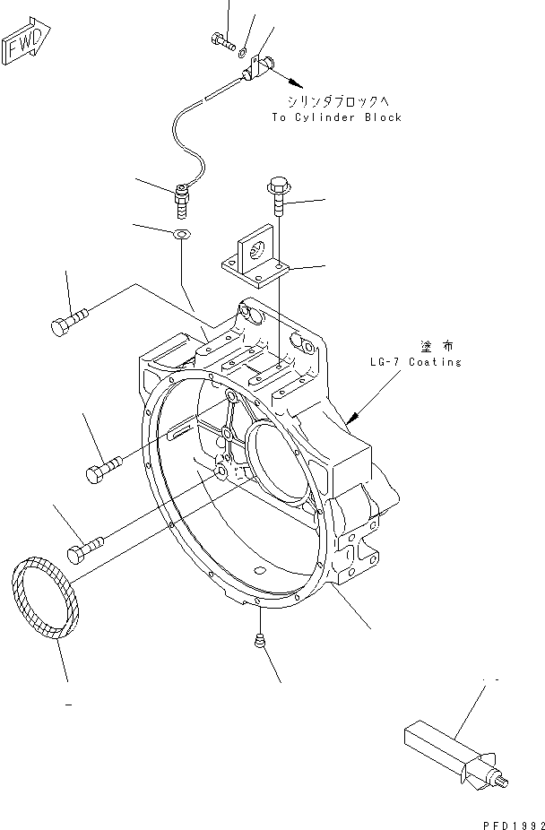 SEAL¤ REAR,(SERVICE PARTS) 6151-29-4161 KOMATSU