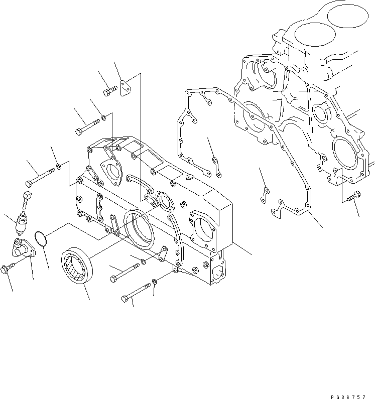 SENSOR,REVOLUTION 7700-85-8310 KOMATSU