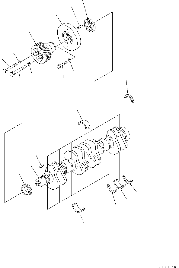 PULLEY¤NON HARDENING 6150-35-1620 KOMATSU