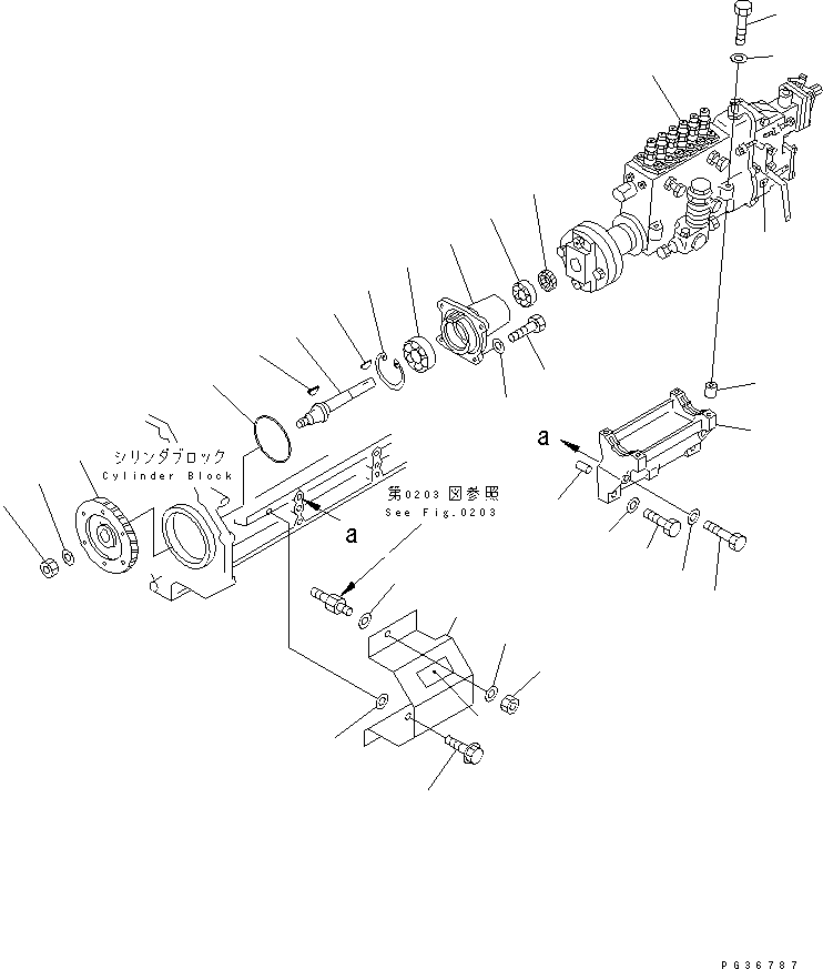 GEAR,INJECTION 6151-71-3210 KOMATSU