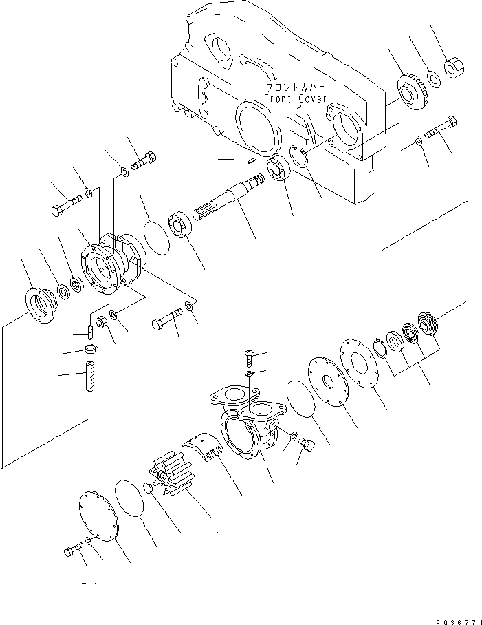 Прокладка KY03494-00530 KOMATSU