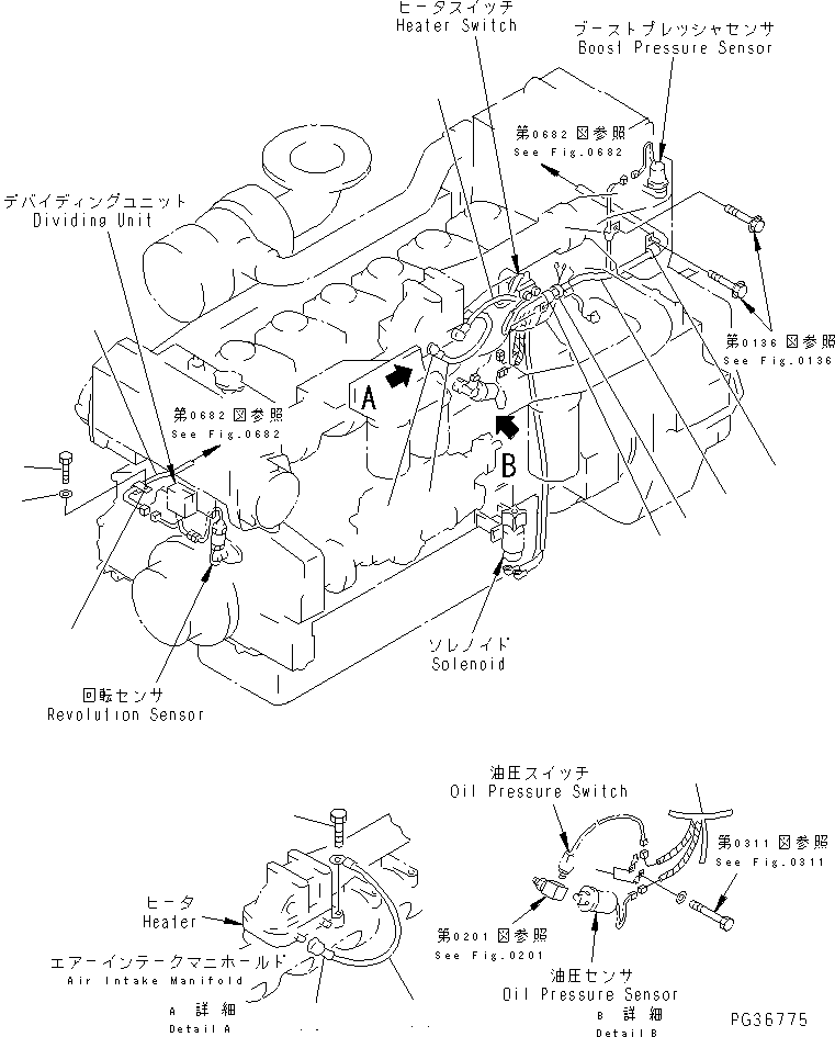 Жгут проводов 7700-85-9210 KOMATSU