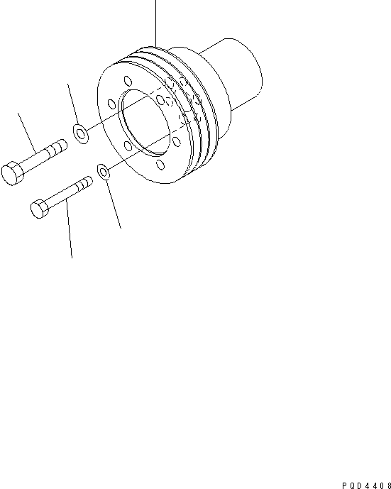 PULLEY¤NON HARDENING 6152-35-1620 KOMATSU