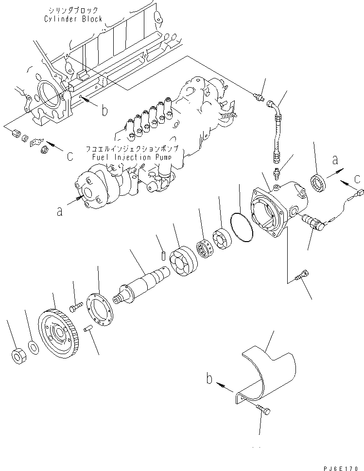 GEAR,INJECTION 6152-75-3420 KOMATSU
