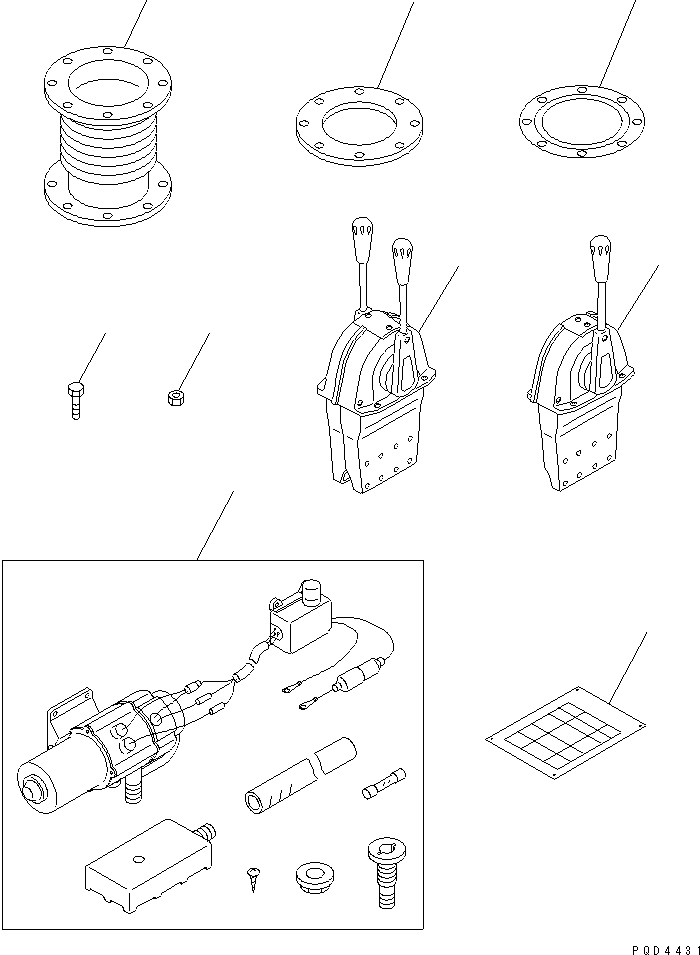 Фланец 6300-03-2330 KOMATSU