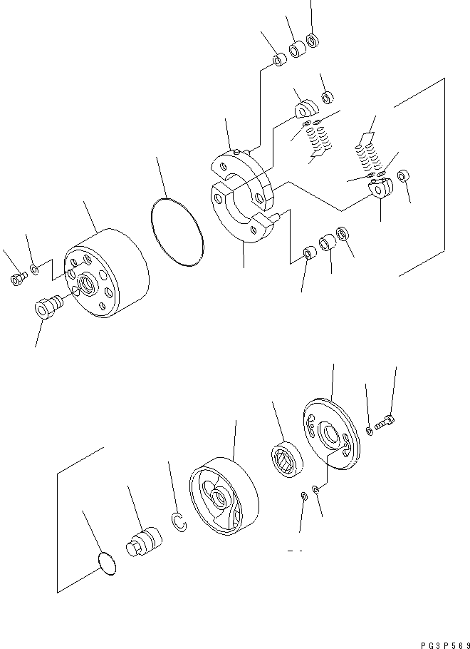 TIMER ASS'Y DK105635-0140 KOMATSU