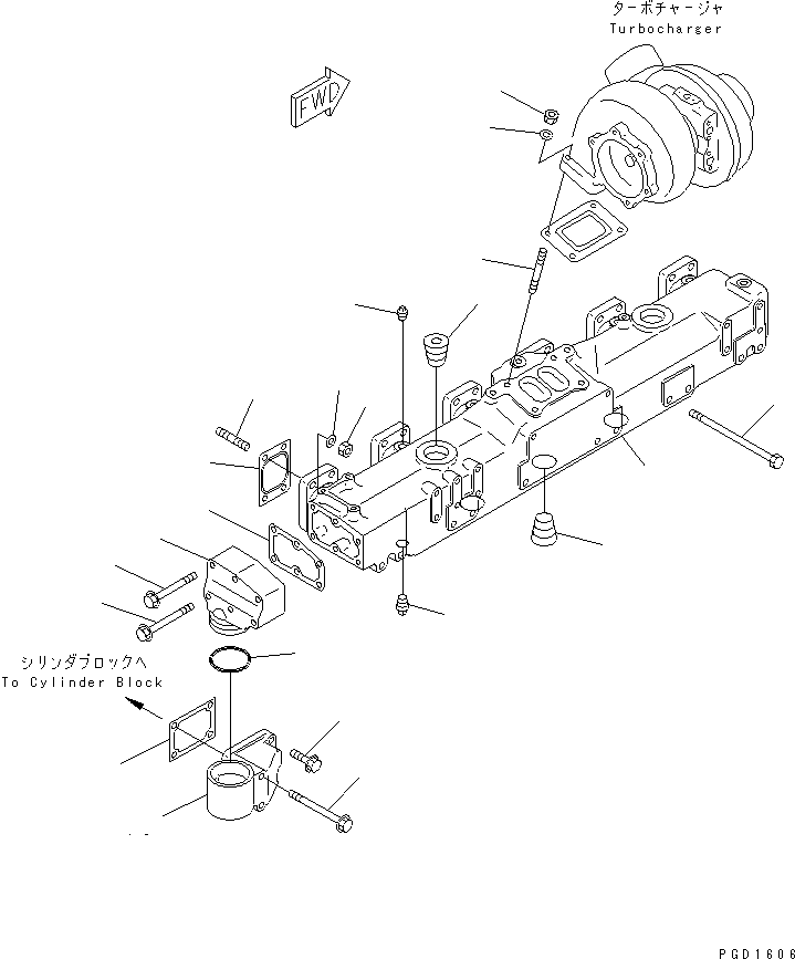 Прокладка (k1) 6212-15-5231 KOMATSU