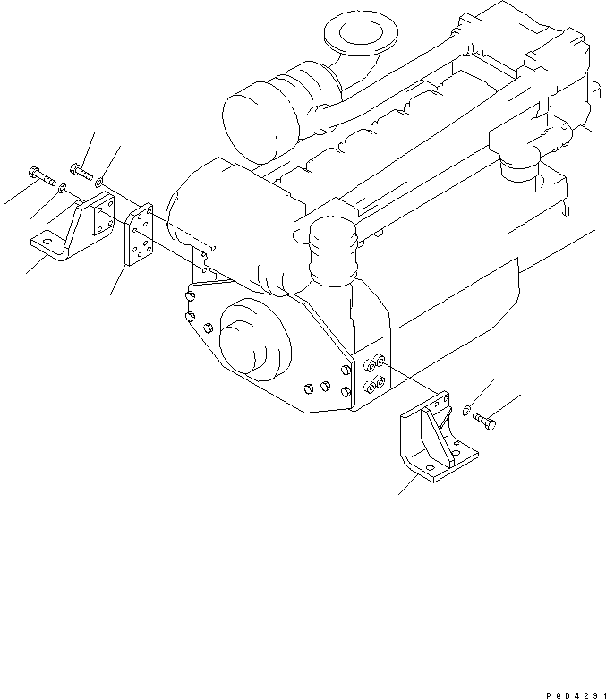 Опора 6212-26-3570 KOMATSU