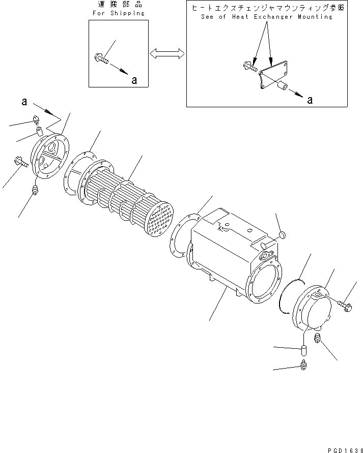 Прокладка 6212-65-7161 KOMATSU