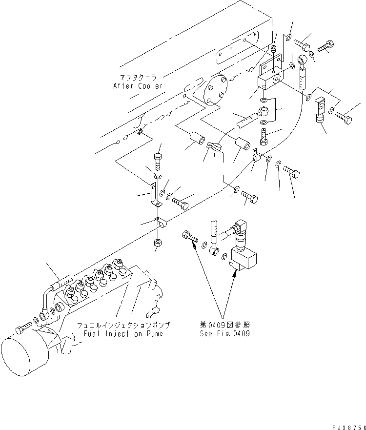 Соединение 6162-73-4630 KOMATSU