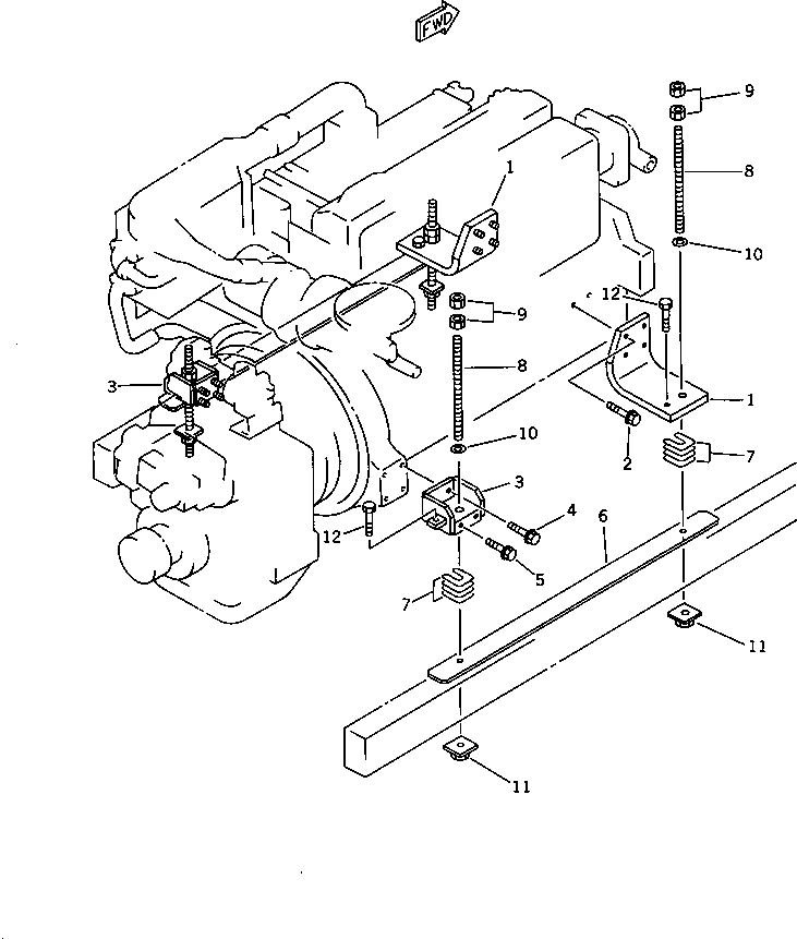 SHIM ASS'Y (K2) 7700-65-1101 KOMATSU