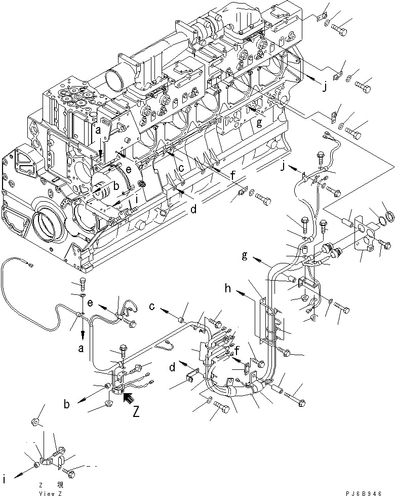Проставка \0\6150-81-6940 KOMATSU