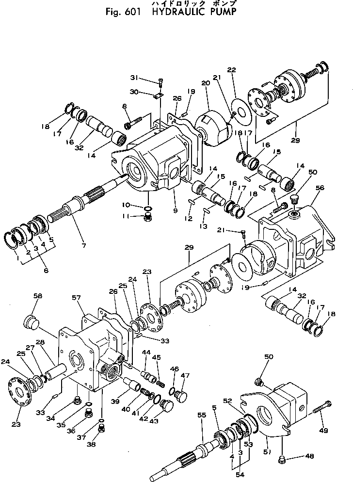 HYDRAULIC PUMP A. FF7810-60102 KOMATSU