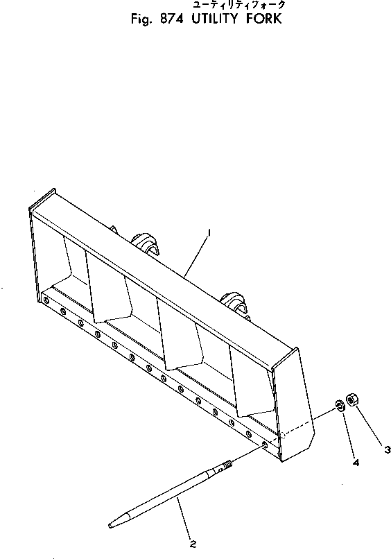 Корпус FF7819-11110 KOMATSU