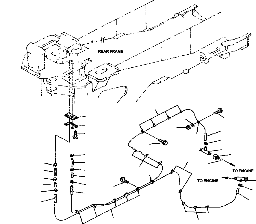 Шланг 427-S62-A140 KOMATSU