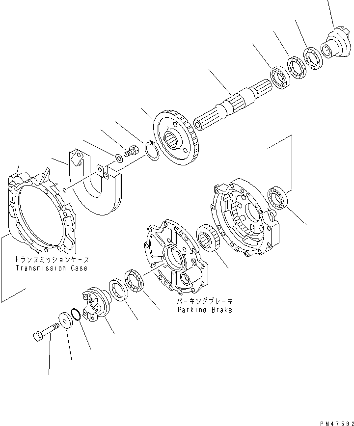 COUPLING,REAR 714-11-14250 KOMATSU