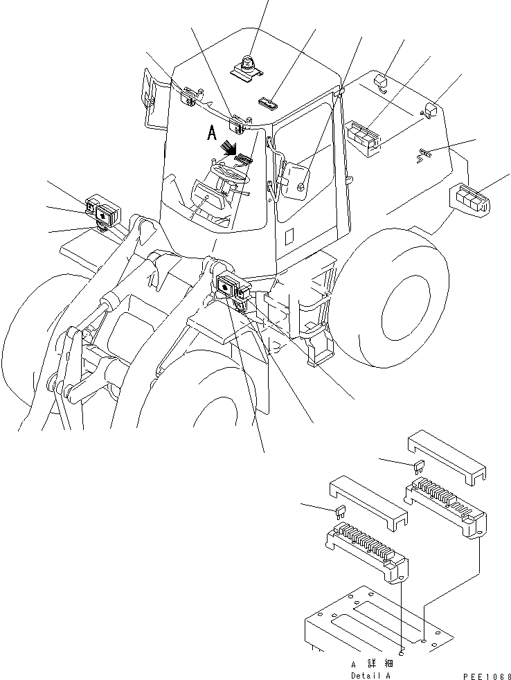 GLOBE 08154-00006 KOMATSU