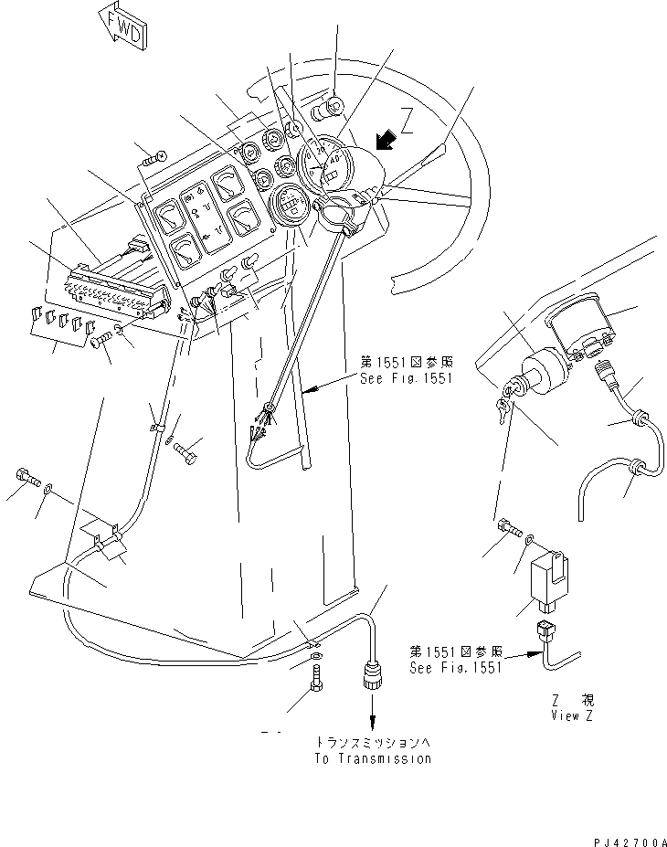 Кабель \0\417-06-11331 KOMATSU