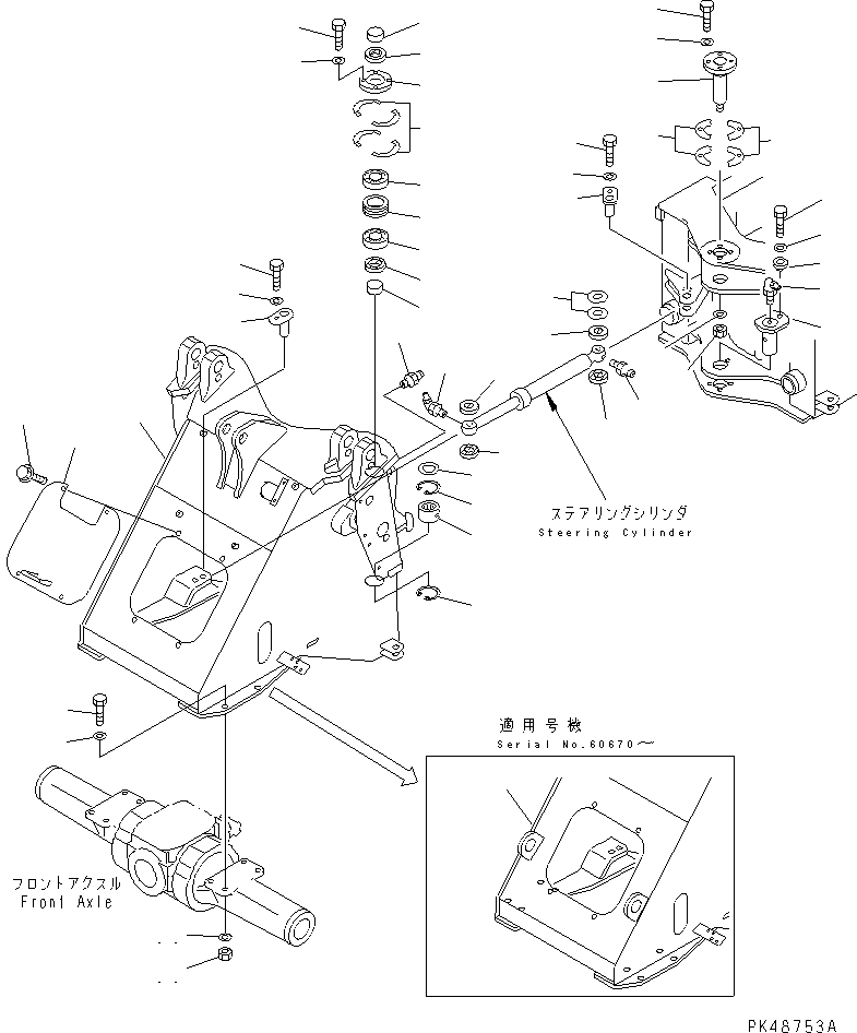 FRAME,FRONT 416-877-2241 KOMATSU