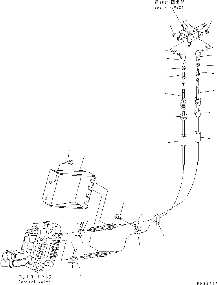 Кронштейн 417-V88-2220 KOMATSU