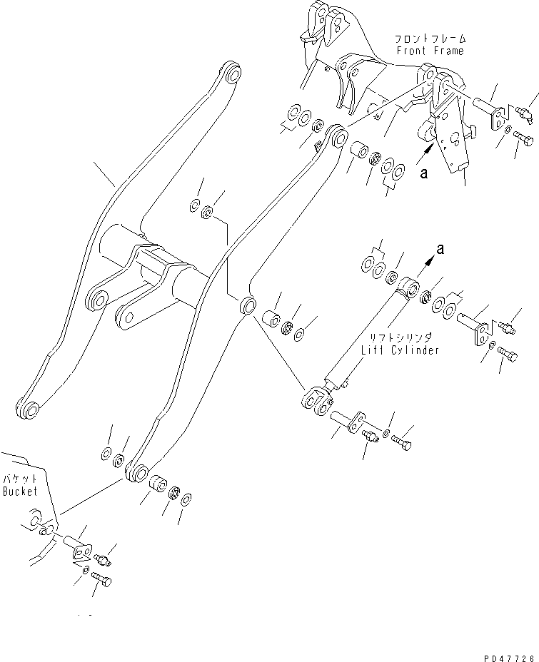 ARM,LIFT 416-904-1760 KOMATSU