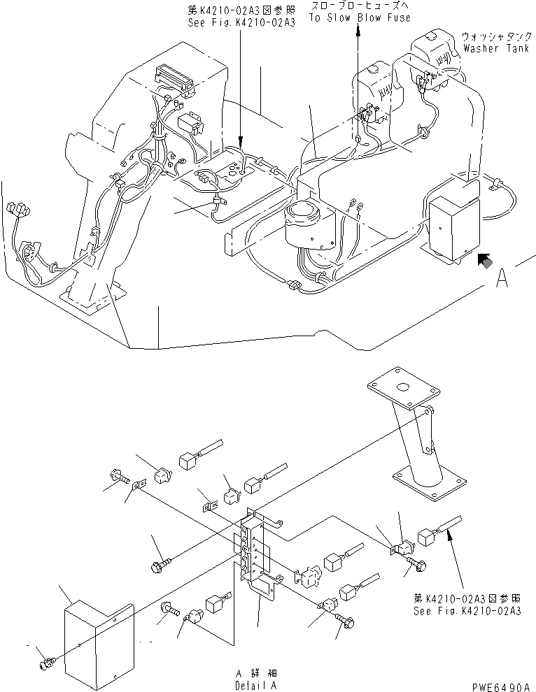 Жгут проводов 416-944-2390 KOMATSU