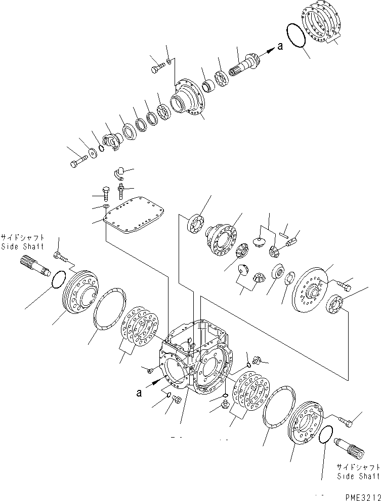 Болт 01010-32130 KOMATSU