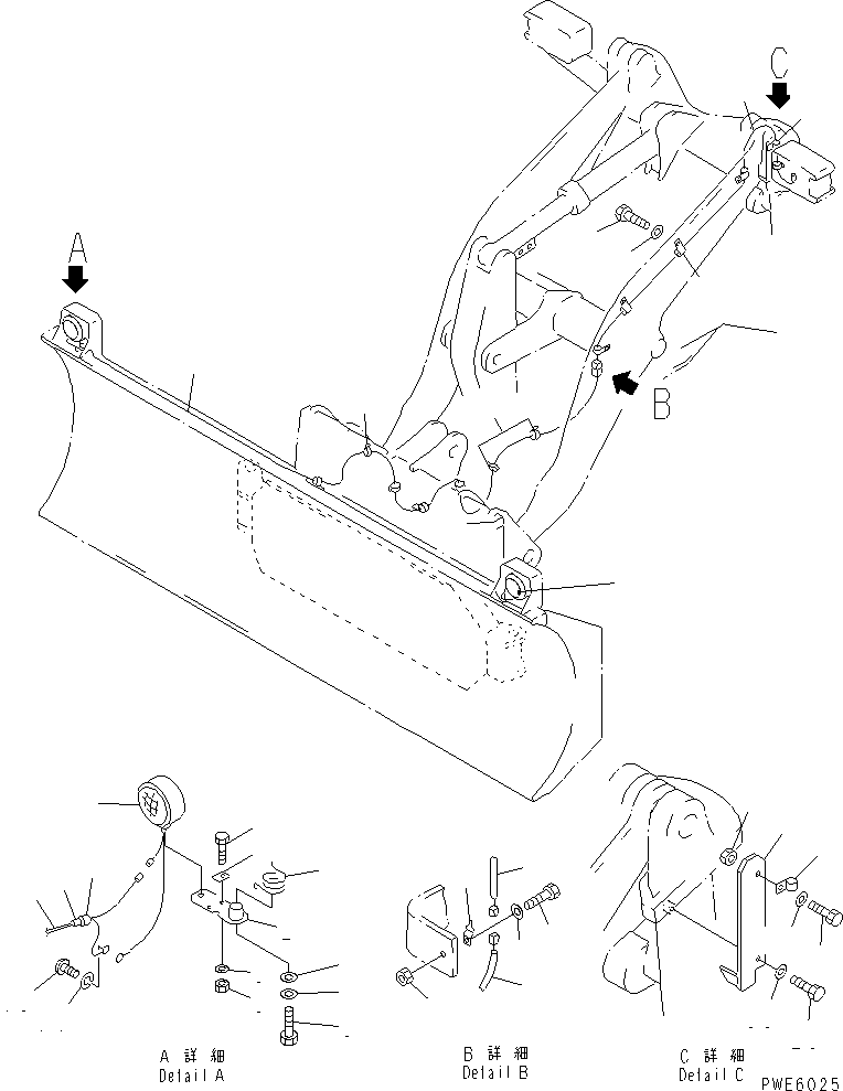 Фонарь в сборе 423-90-42612 KOMATSU