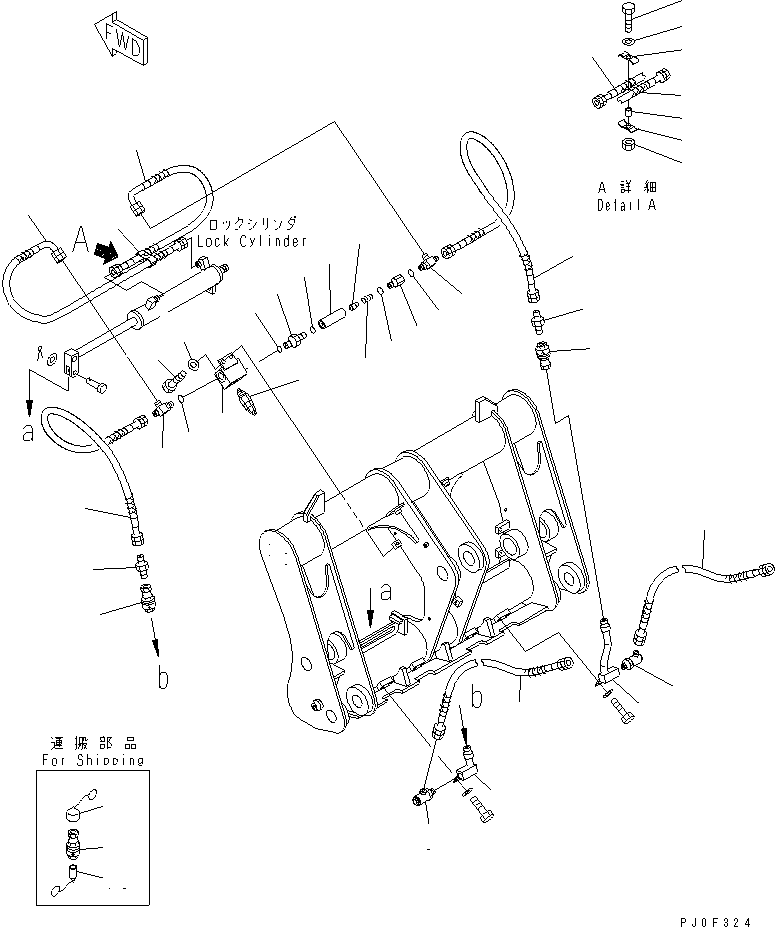 Шланг 07086-303A6 KOMATSU