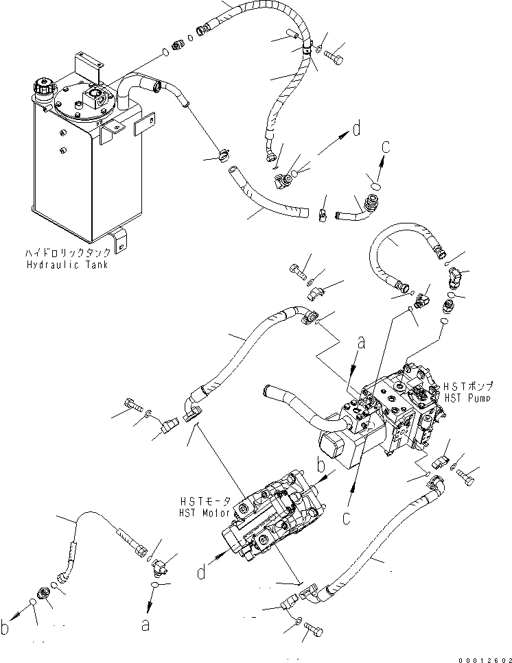 Шланг 416-18-33261 KOMATSU