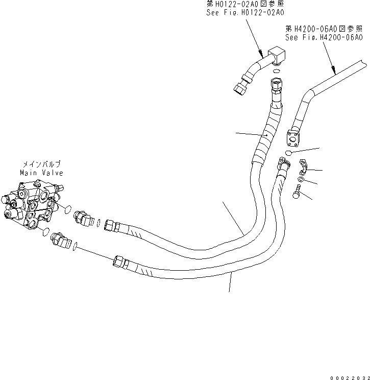 Шланг 416-62-33492 KOMATSU