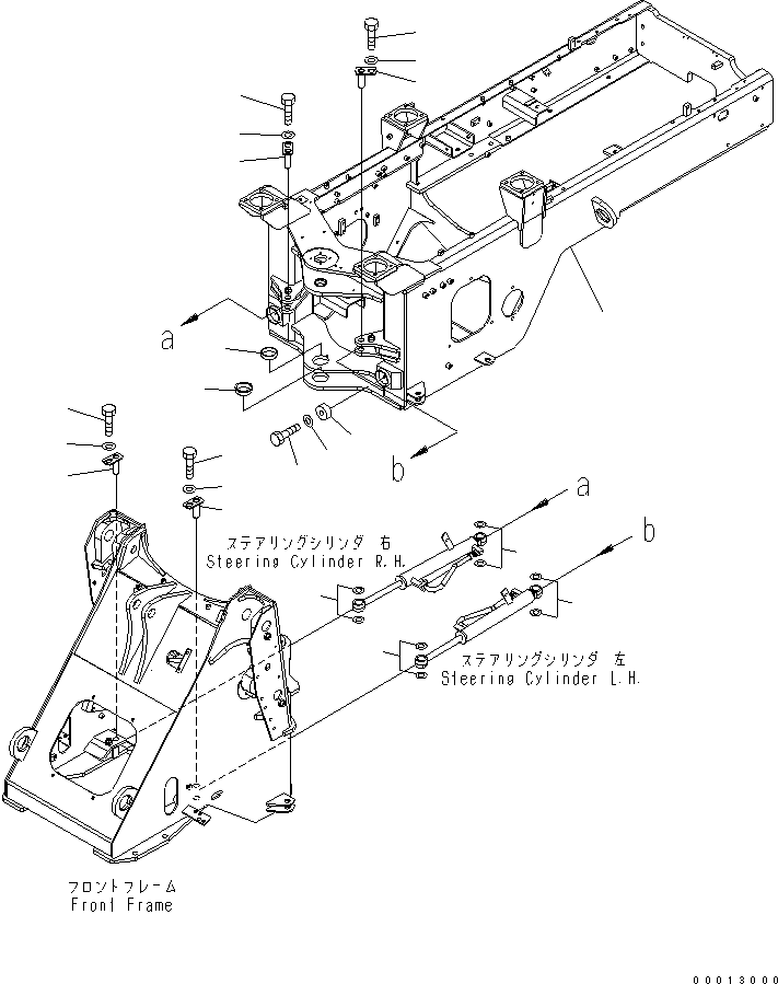 FRAME REWORK,REAR 416-V88-3410 KOMATSU