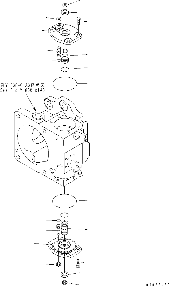 Уплотнительное кольцо круглого сечения (\7\07000-A2085) KOMATSU