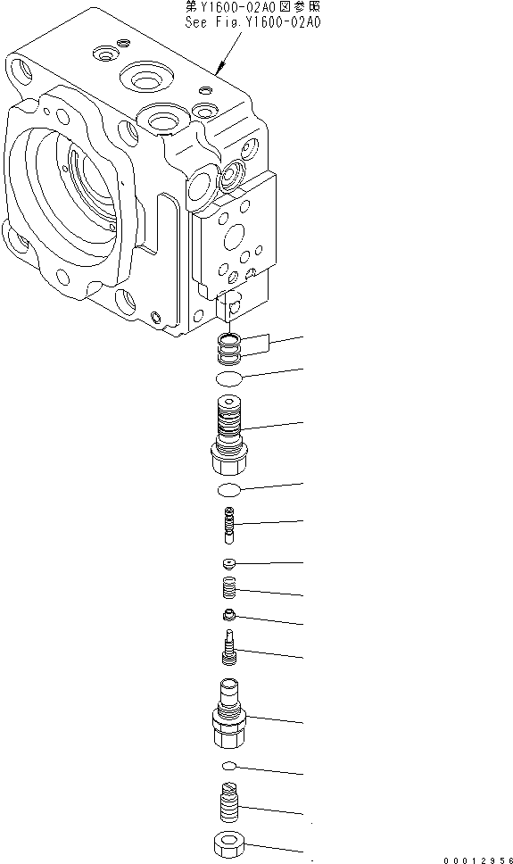 Уплотнительное кольцо круглого сечения (\7\07000-A1010) KOMATSU