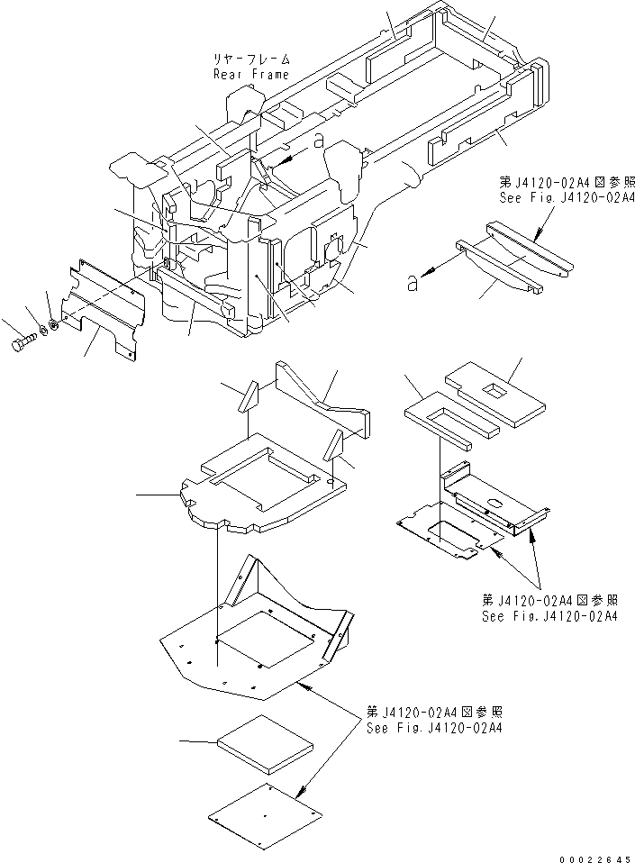 Лист 416-Z97-4591 KOMATSU
