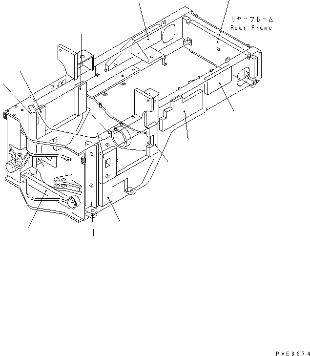 SHEET,R.H. 416-S06-2780 KOMATSU
