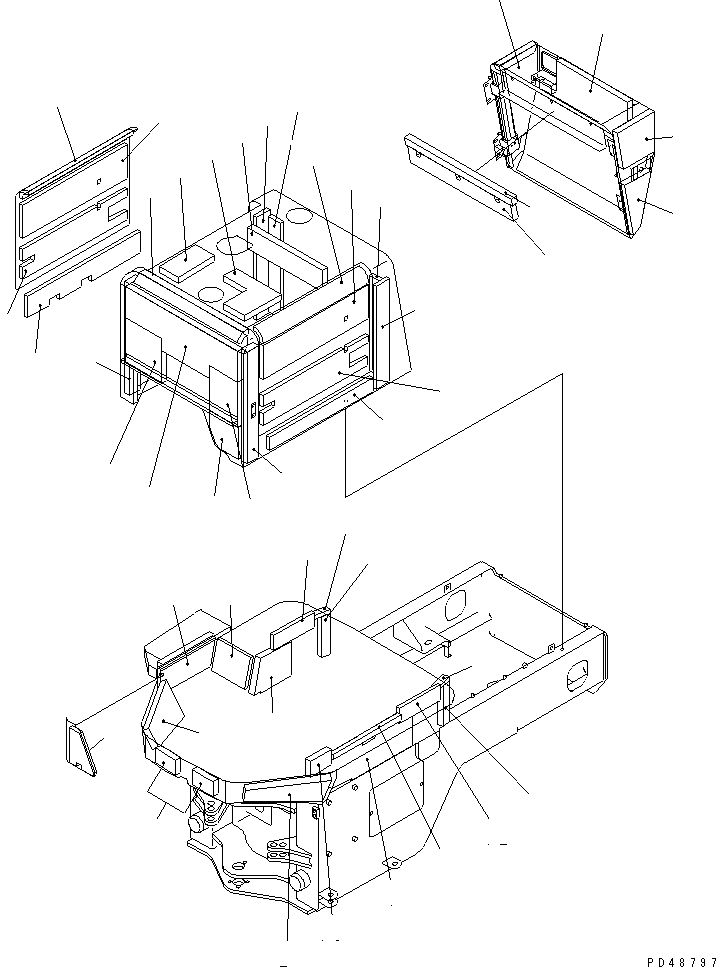 Лист 416-S06-2430 KOMATSU