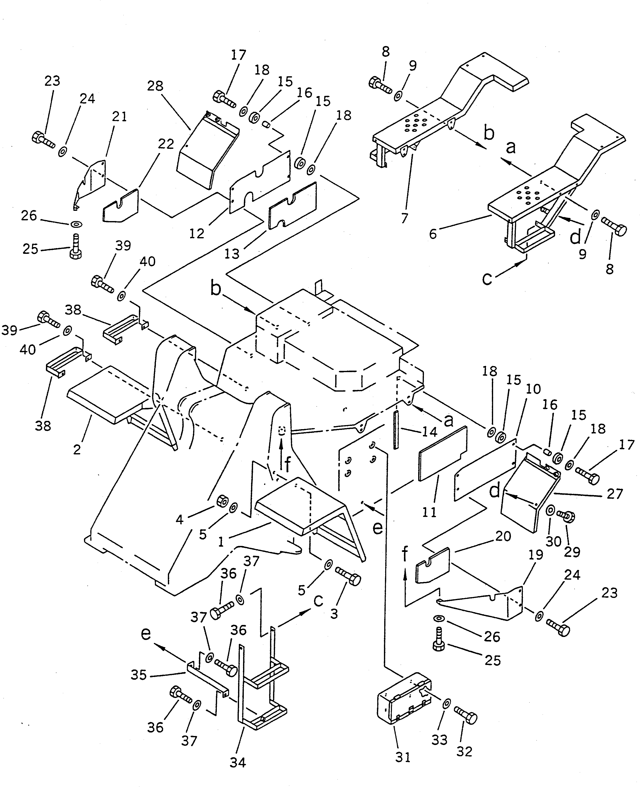 SHEET,L.H. 416-S06-1480 KOMATSU