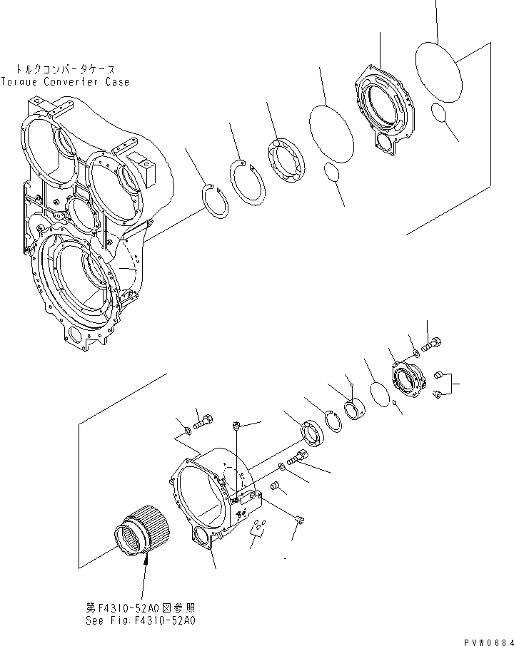 TORQFLOW ASS'Y 42C-13-10002 KOMATSU