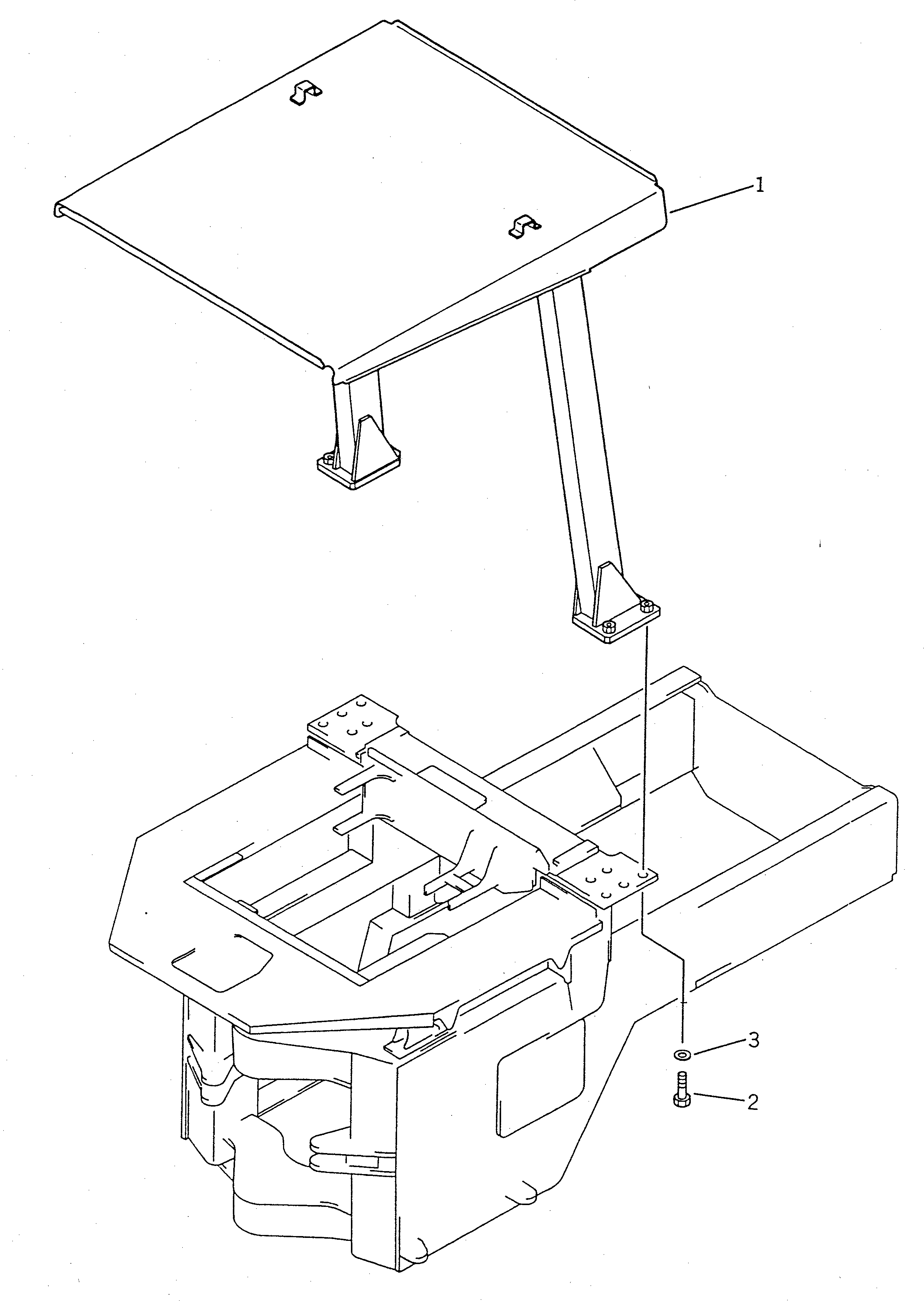 HEAD GUARD ASS'Y 417-922-1100 KOMATSU