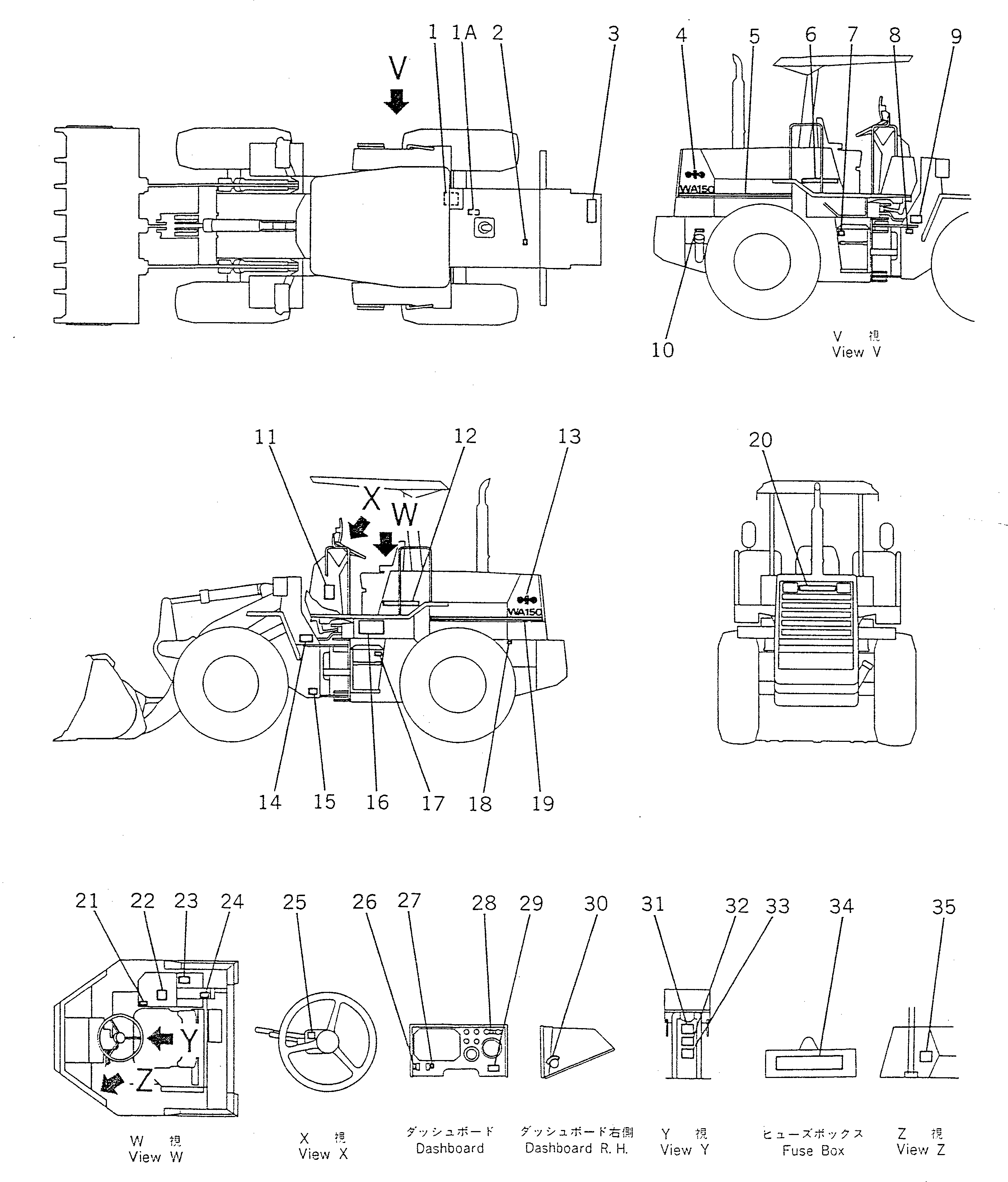 PLATE,DATA 417-93-11250 KOMATSU
