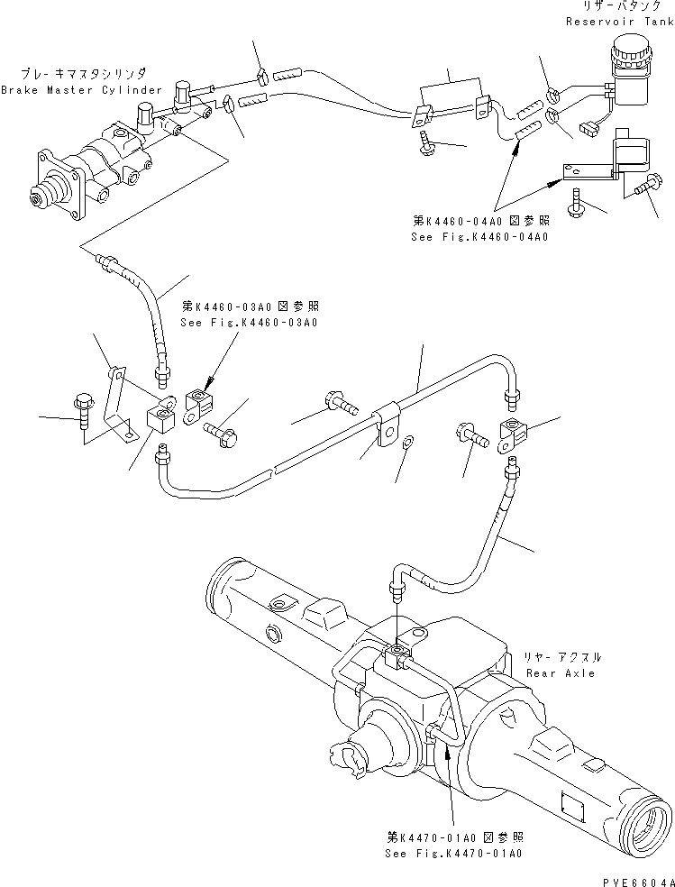 TUBE,REAR 416-43-27260 KOMATSU