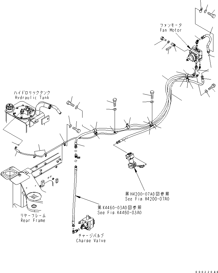 Шланг 416-03-31740 KOMATSU