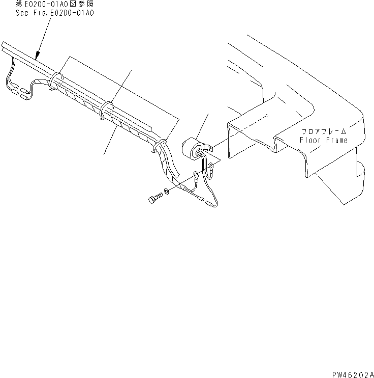 Жгут проводов 363-Z25-3110 KOMATSU