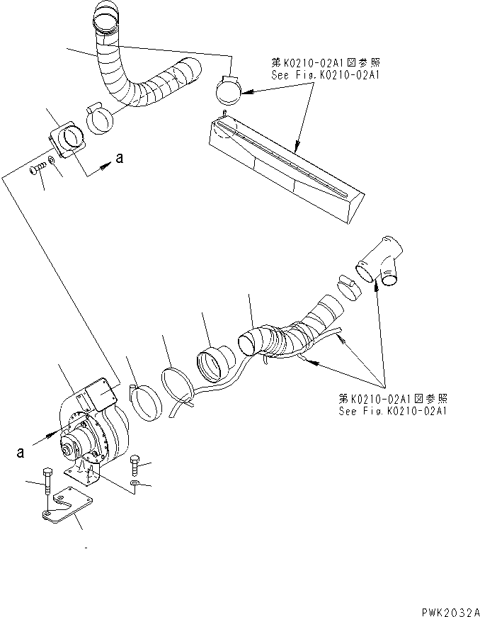 Шланг 362-07-43710 KOMATSU