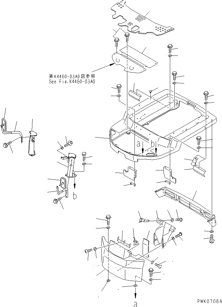 MIRROR,REAR VIEW 363-57-26110 KOMATSU