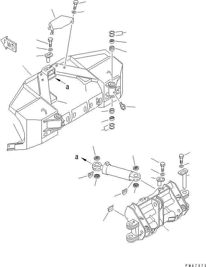 CRADLE 418-837-1123 KOMATSU